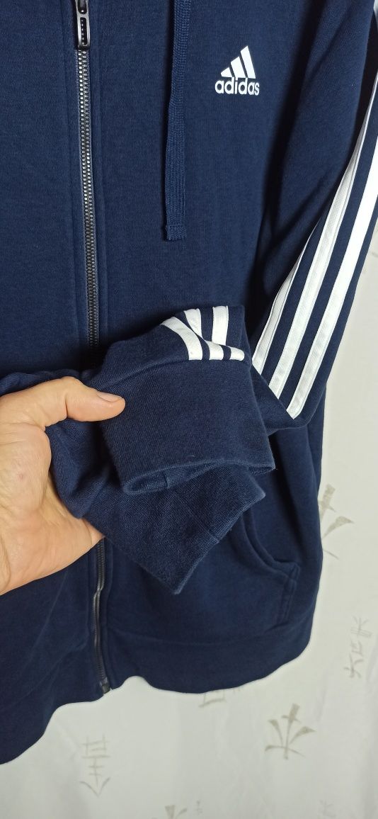 Зіп худі чоловічий Adidas розм L оригінал