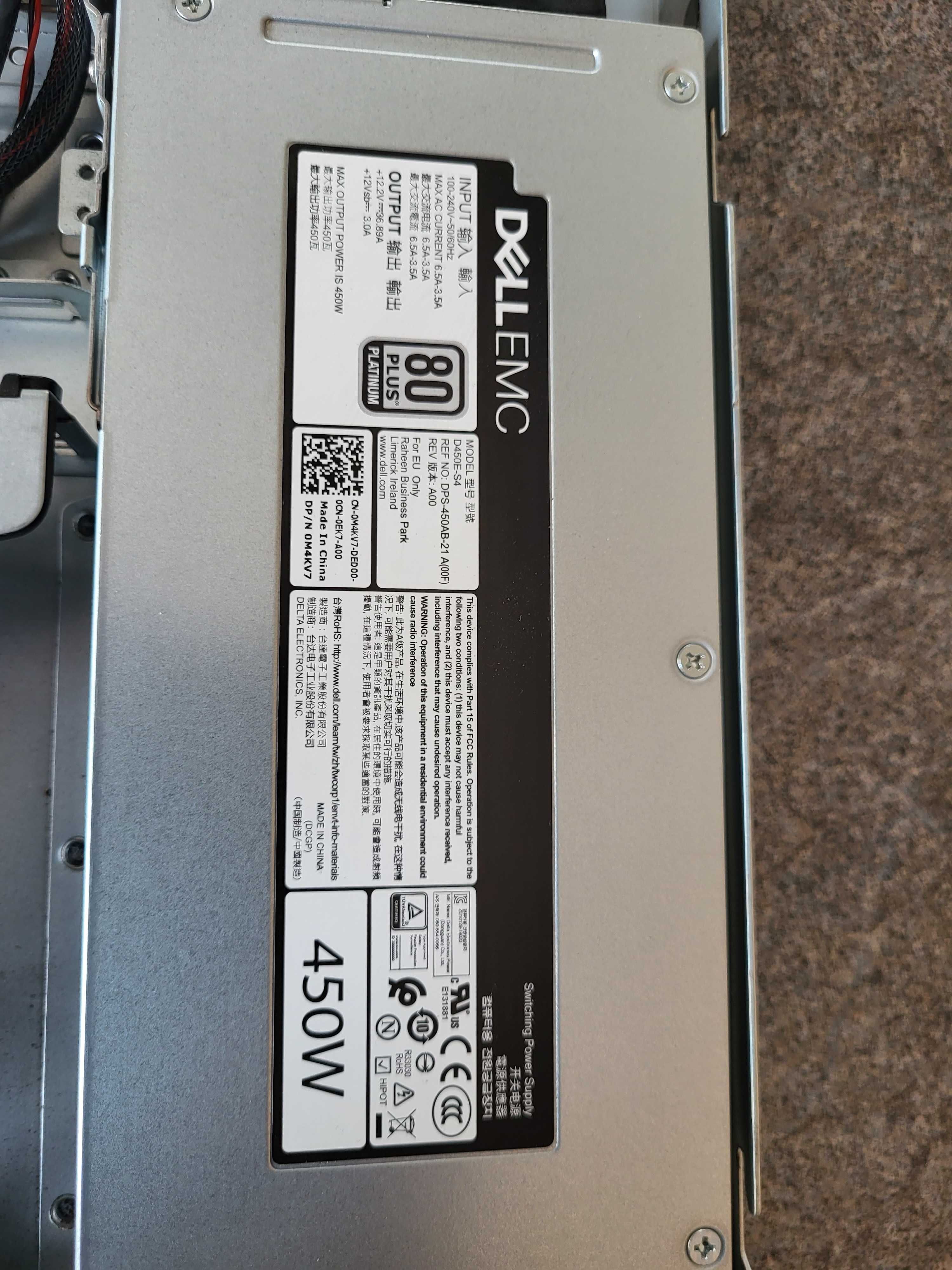 Serwer DELL EMC PowerEdge R240 Xeon E 2224 / 16GB / 2x1TB 2021r