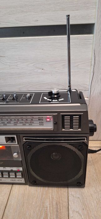 Radiomagnetofon Unitra RMS 404 ! IDEALNY STAN ! Przestrojone ! OKAZJA