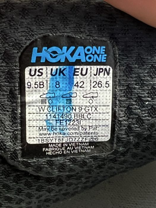 Кроссовки Hoka Clifton 9 Gore-Tex Розмір 42 Original Взуття