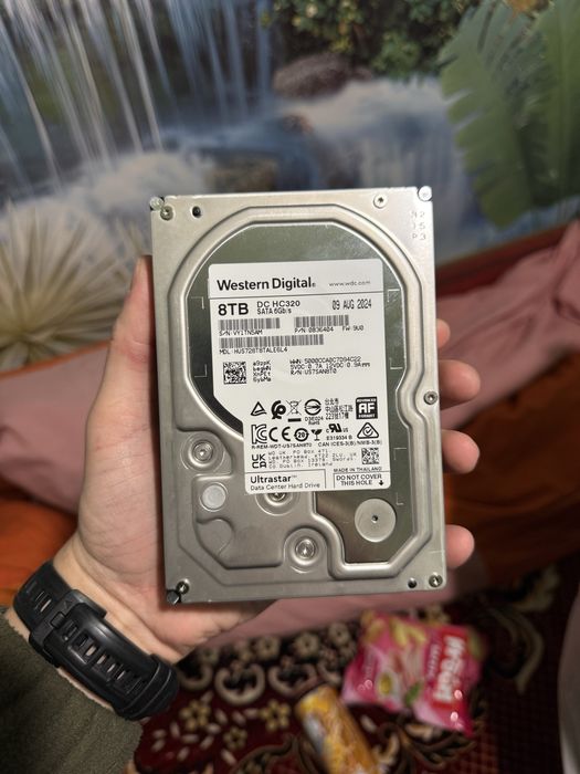 Wester Digital 8TB Вінчестер, жорсткий диск