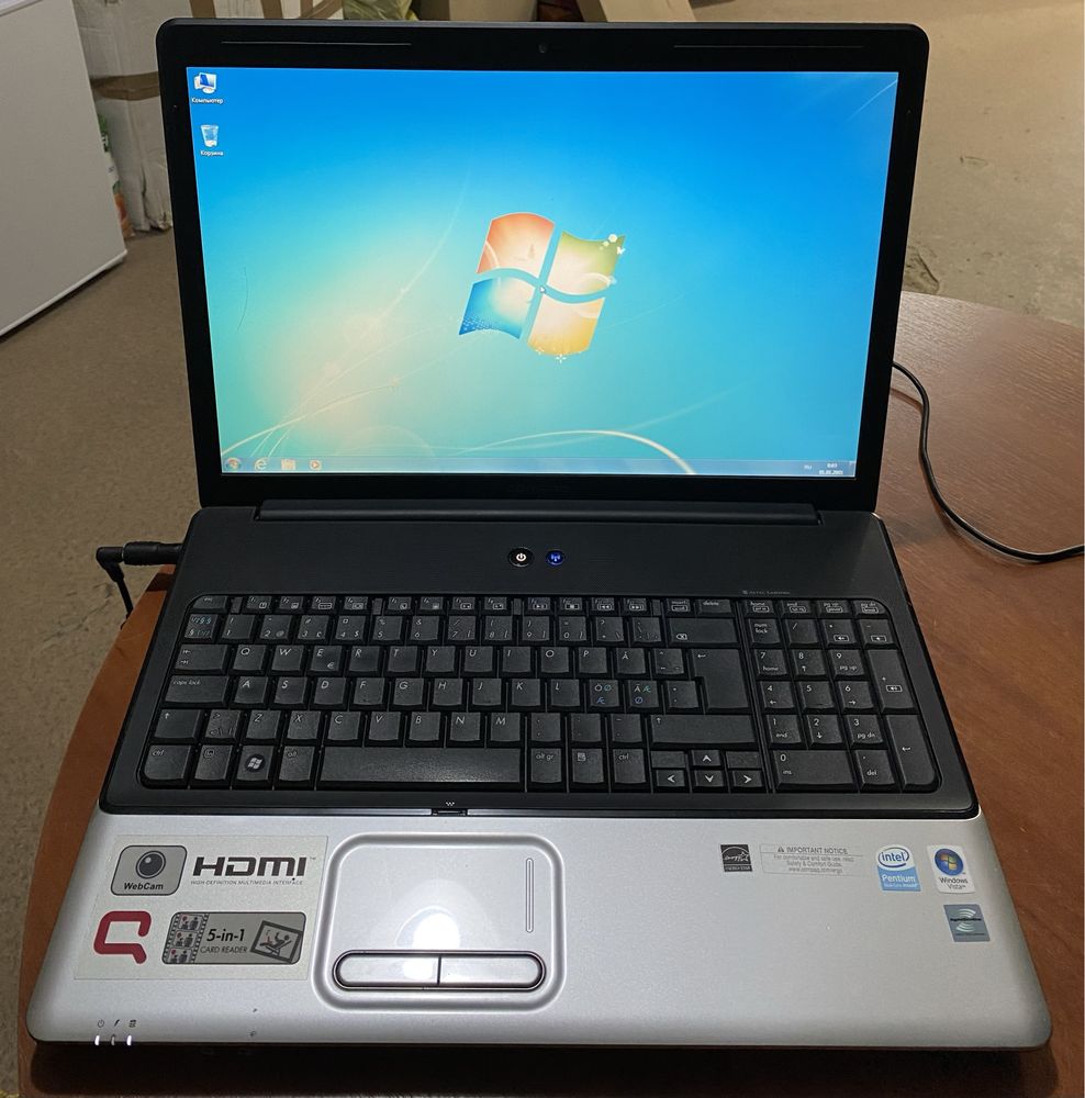 ноутбук HP CQ70 17"/2GB RAM/160GB HDD! N1066