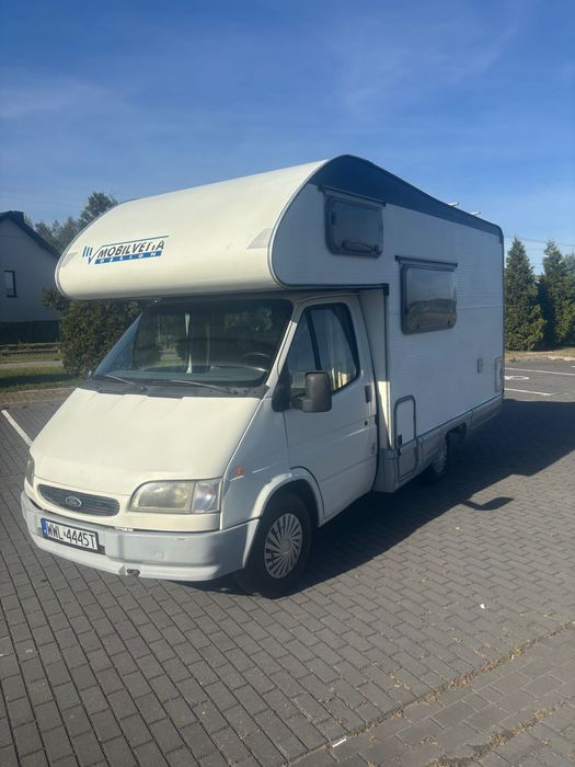 Ford Transit 2,5d, samowystarczalny, po remoncie wnętrza, 6 osób