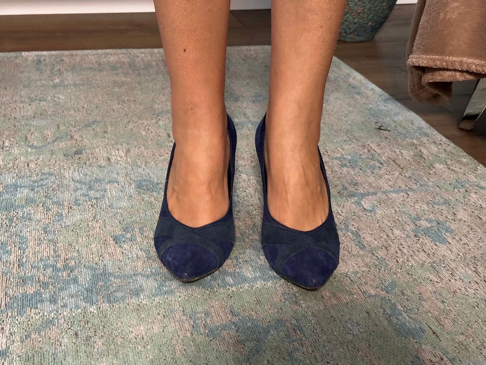 Sapatos classico azul (cerimonia)