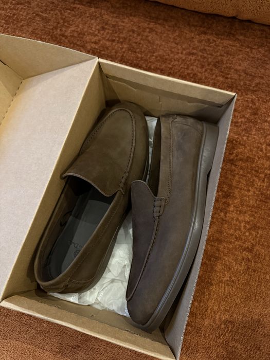 Нові Лофери Massimo Dutti, натуральна шкіра,оригінал 44