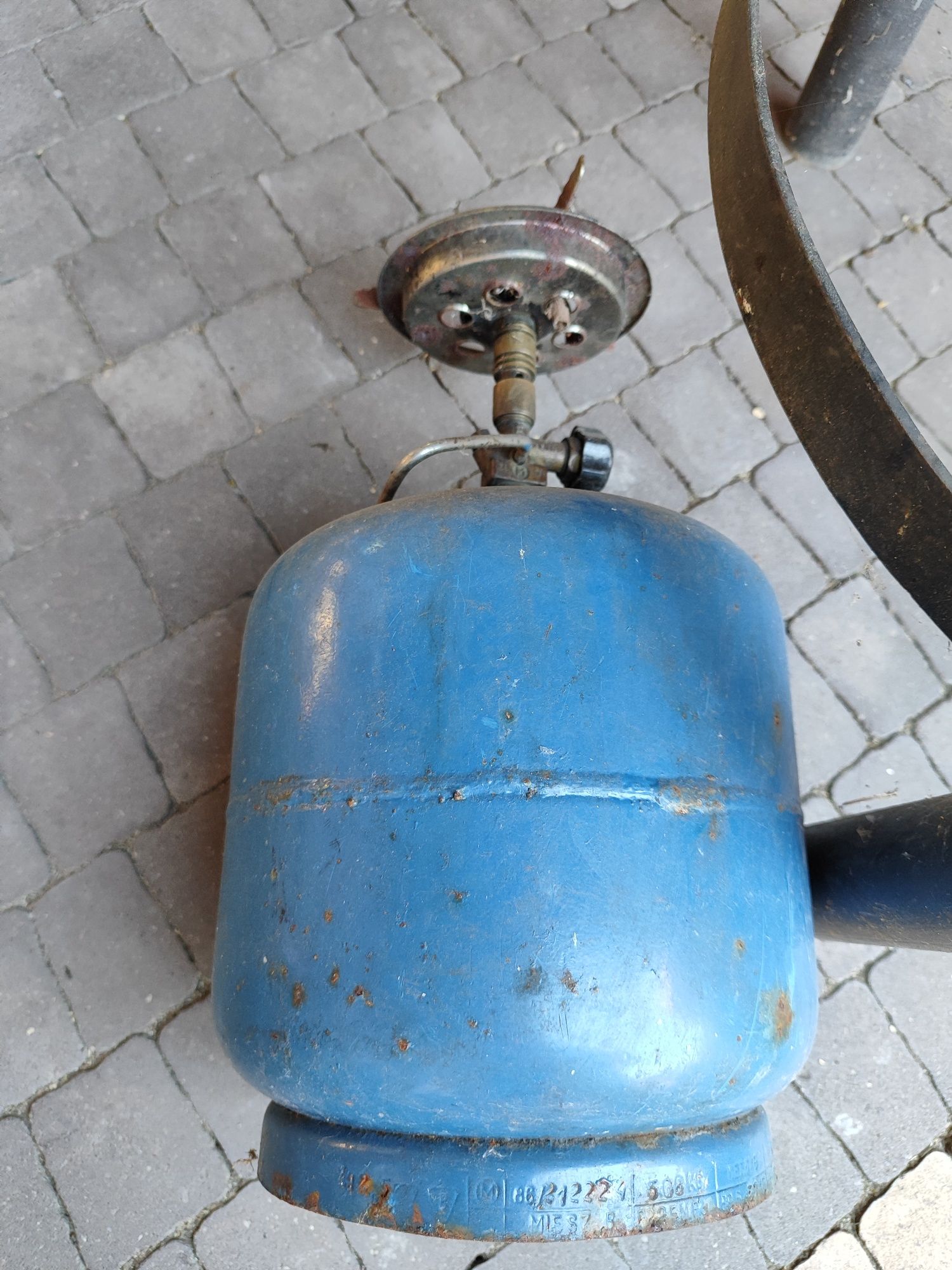 Butla gazowa turystyczna 3 kg pusta z palnikiem