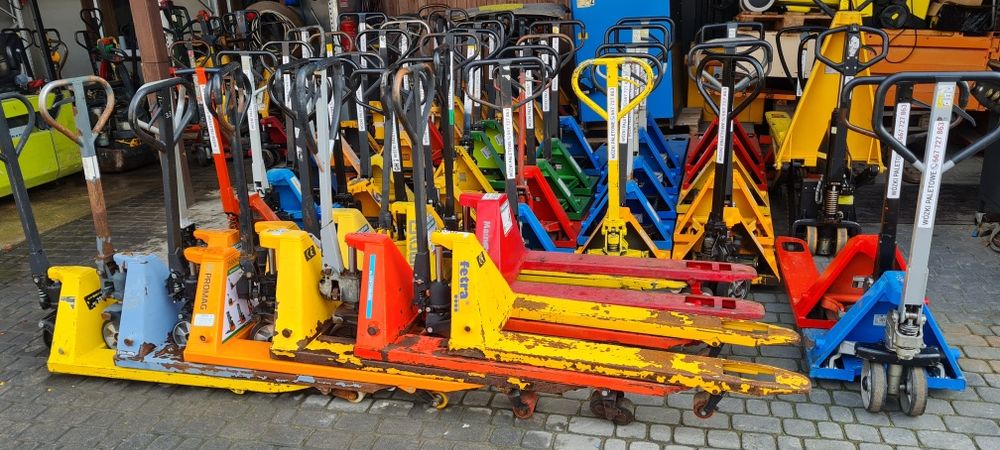 Wózek paletowy paleciak paleciaki różne pieski sztaplarka wysylka