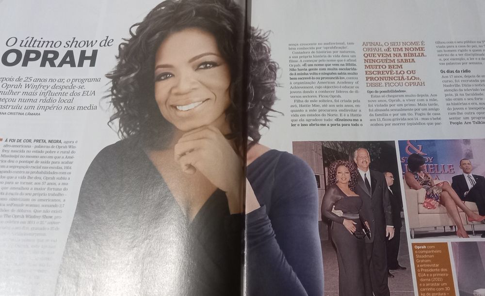 Oprah Winfrey em 3 revistas