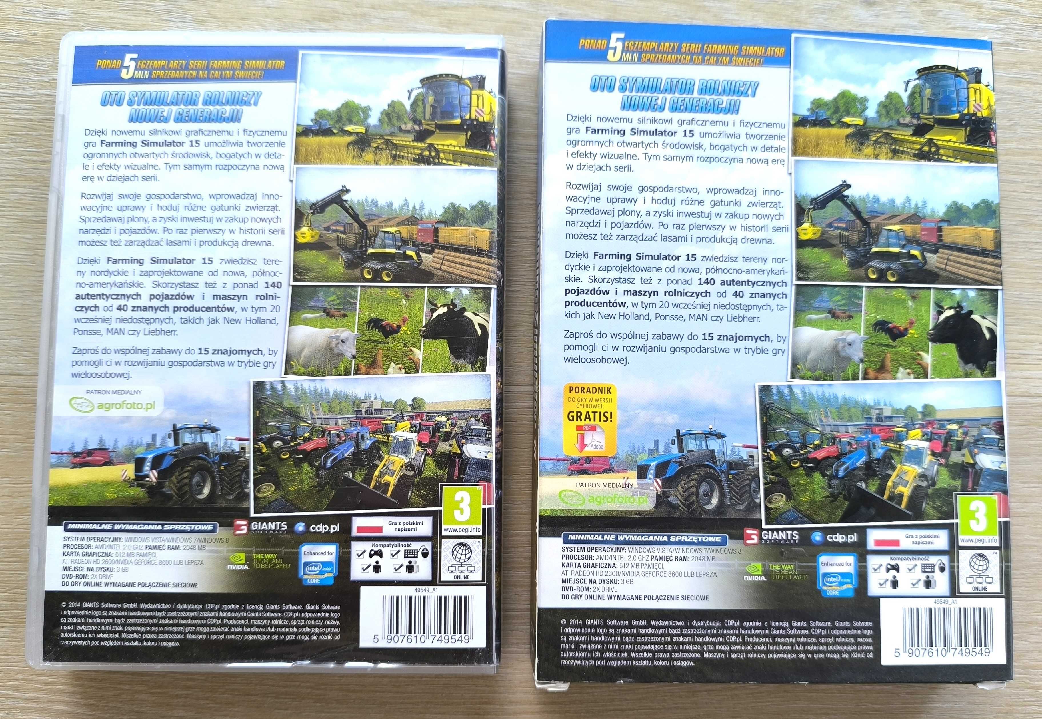 Farming Simulator 15 [PC] (POLSKA WERSJA) - Wydanie Premierowe +PLAKAT