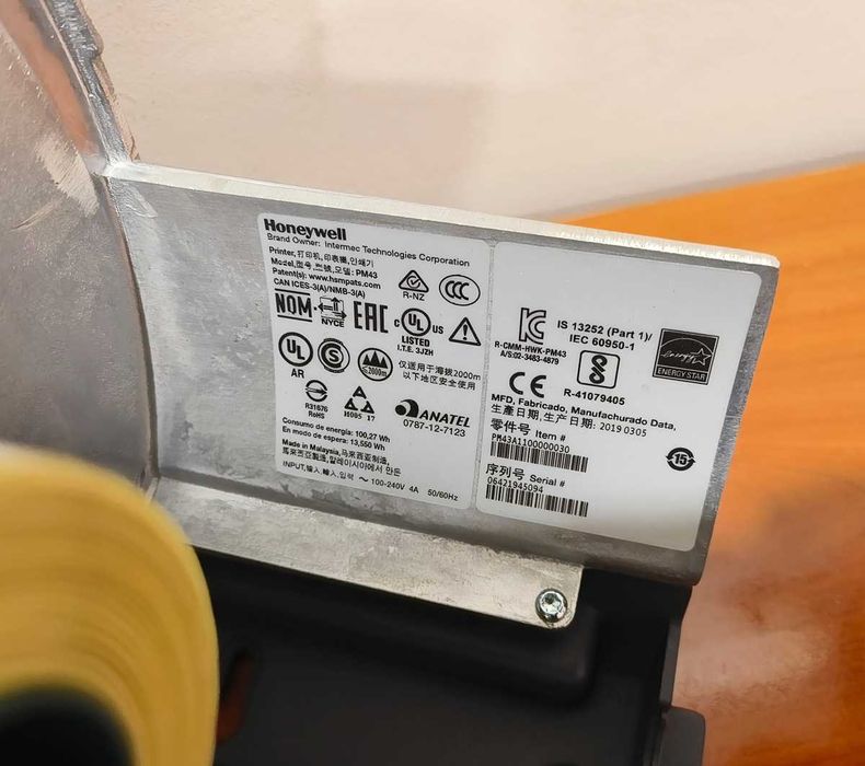 Принтер етикеток Honeywell PM43A (Intermec) промисловий USB + Ethernet