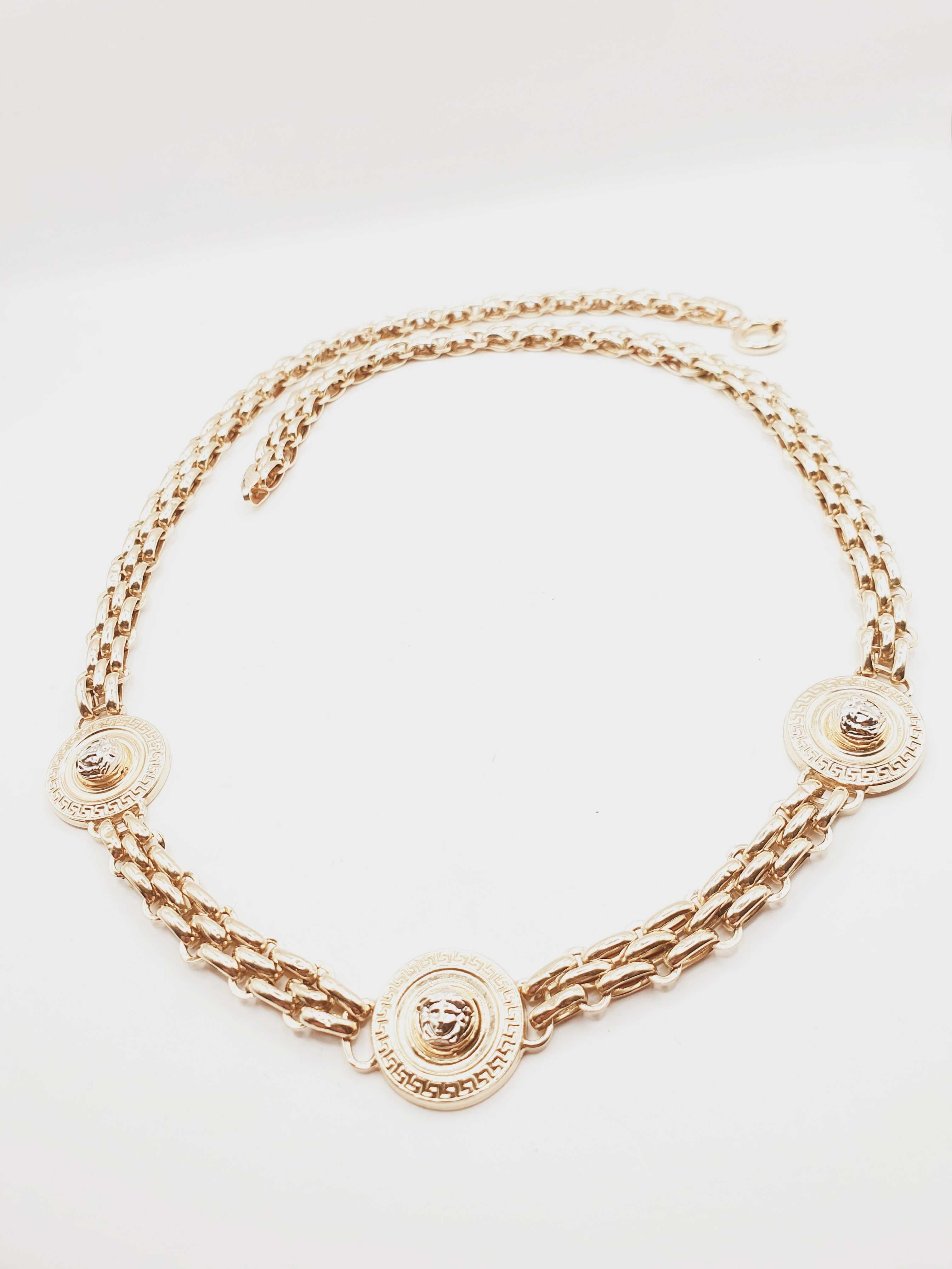 Złoty Łańcuch próby .585 Versace.