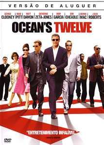 DVD Ocean's Twelve 12 Filme Brad Pitt Catherine Zeta Julia Roberts com