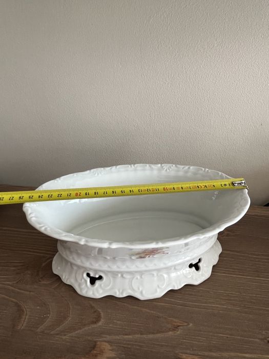 Osłonka na doniczkę żardiniera Weidman Germany porcelana Sygnatura
