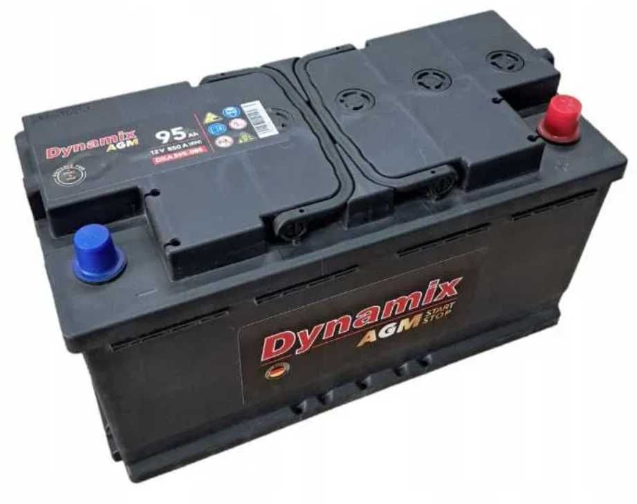 Akumulator Dynamix 95Ah 850A AGM Wrocław Krzyki Orzechowa 2A