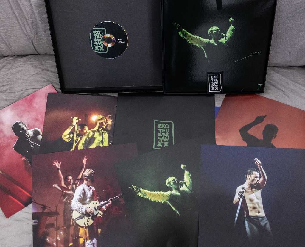 depeche MODE - Live in Warsaw 2001-BOX 3x winyl + dvd + book