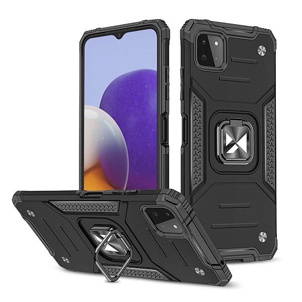 Wozinsky Ring Armor pancerne hybrydowe etui pokrowiec + magnetyczny uc