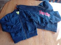 Kurtka Bomberka i bluza r.122 6lat