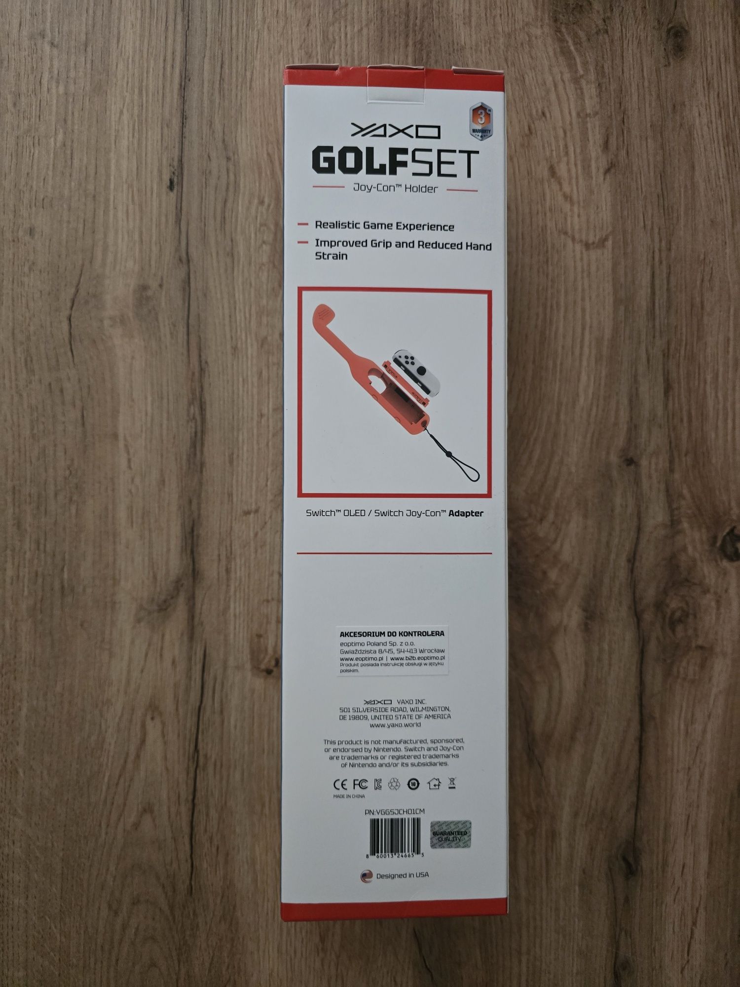Yaxo YGGSJCH01CM Joy-Con Golf Set do Nintendo Switch 2