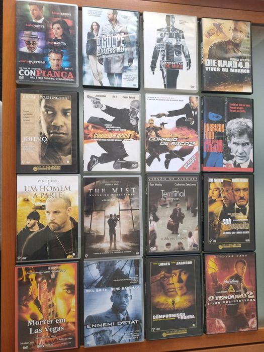 Vendo  Filmes e Concertos em DVD.