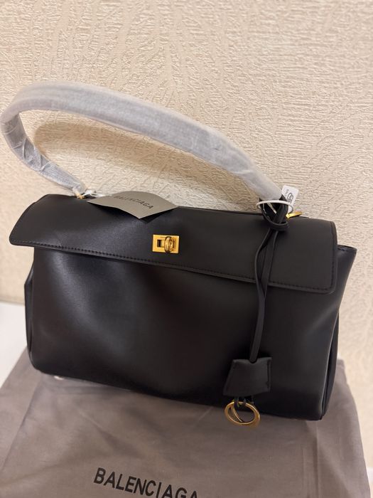 Вмістка жіноча трендова сумка Balenciaga Rodeo | 35 см