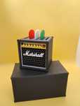 Pick holder, wzmacniacz Marshall, organizer na kostki gitarowe