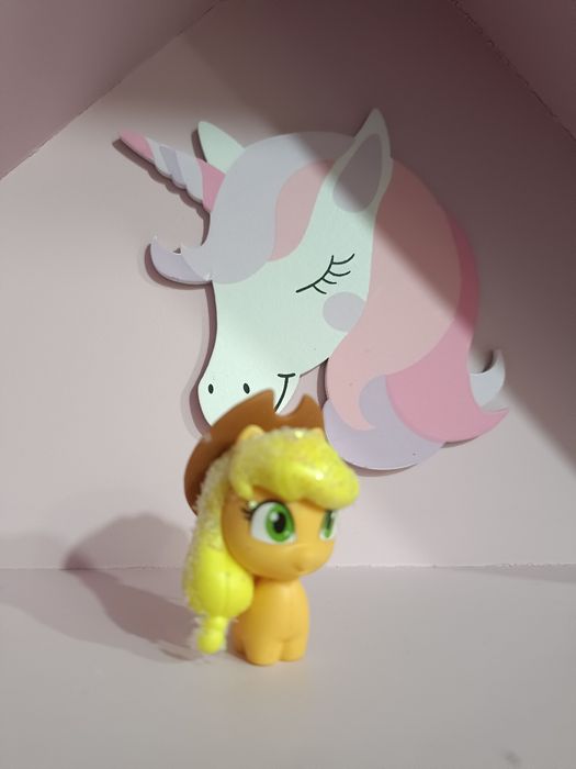 My Little Pony Applejack glitter G4 Hasbro figurka MLP cmc