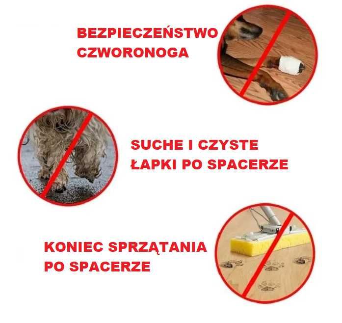BUTY DLA PSÓW wodoodporne i antypoślizgowe