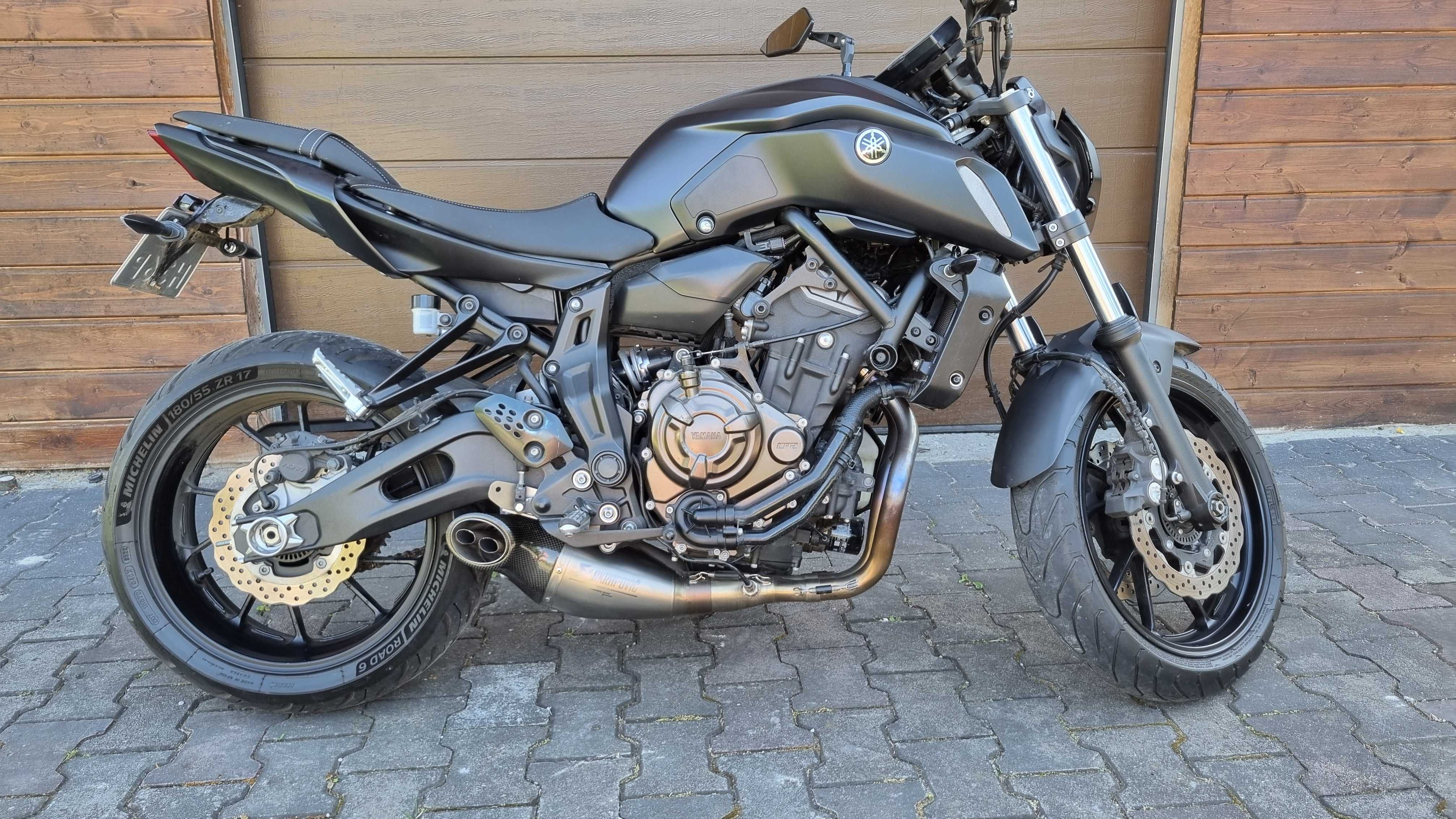 Yamaha MT07 2018 A2