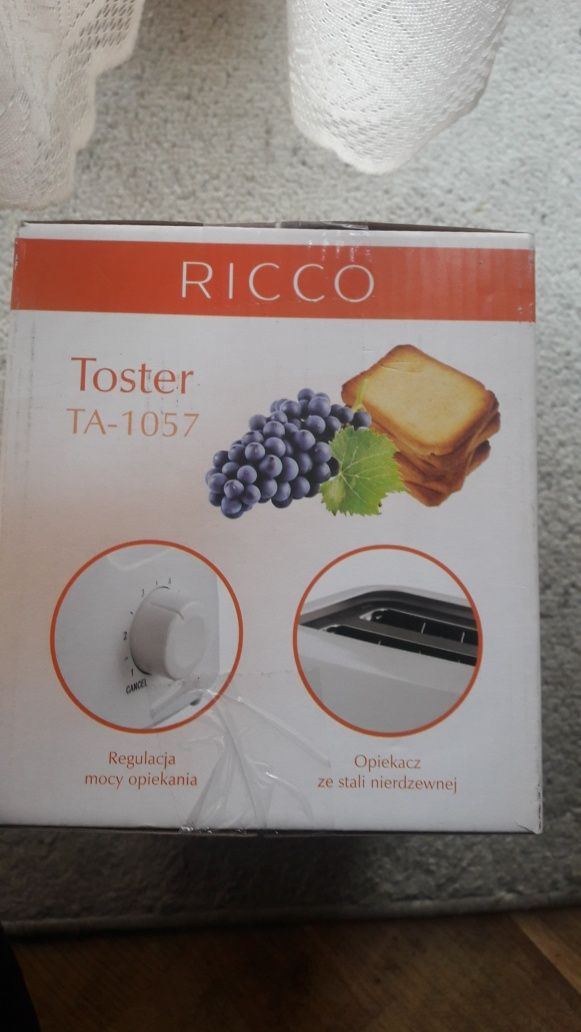 Toster Ricco nowy