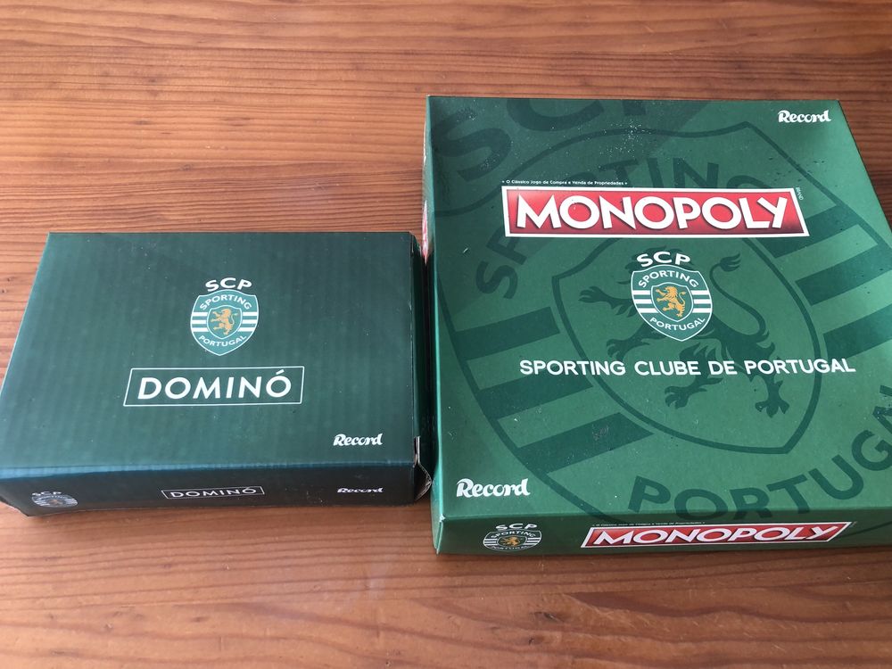 Monopoly e Dominó do Sporting C.P