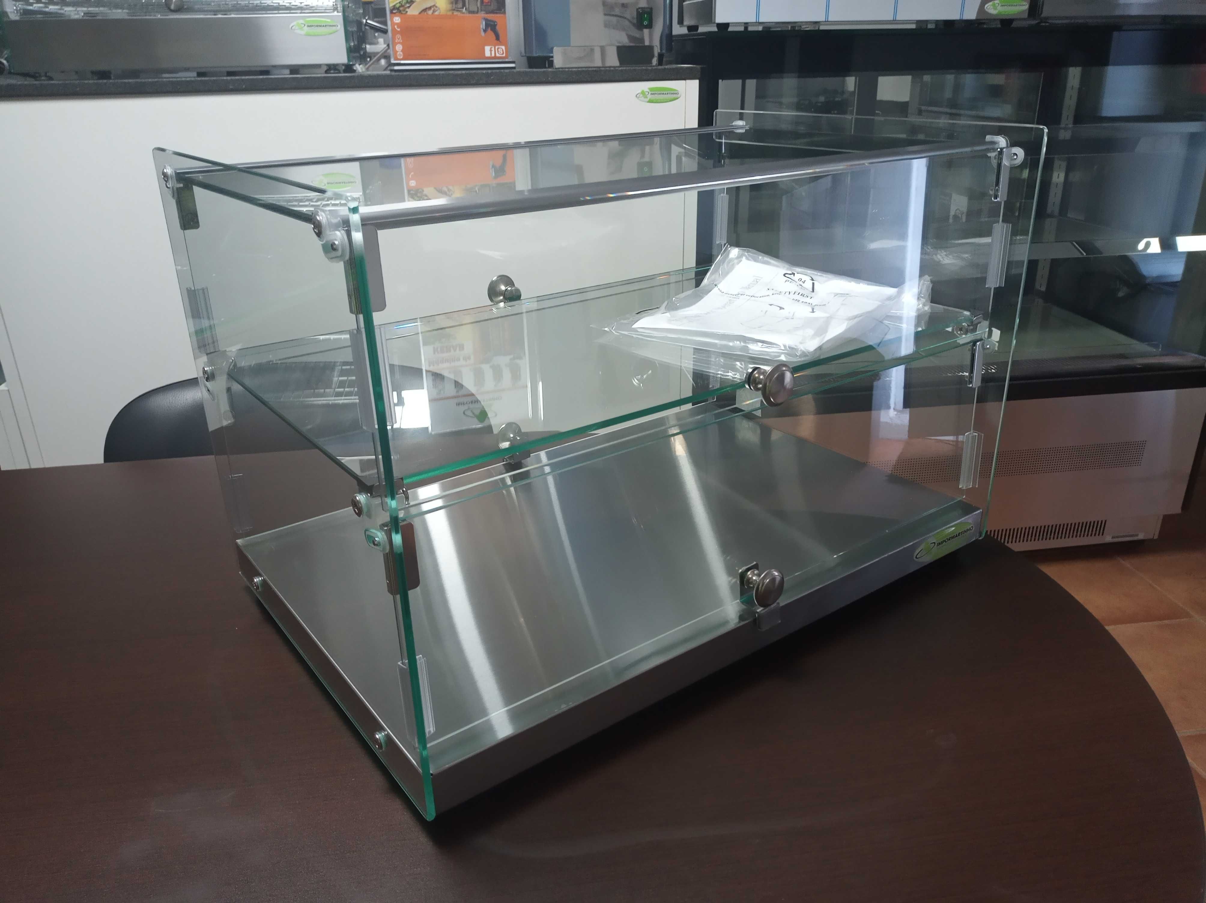 Vitrine expositora neutra Recta