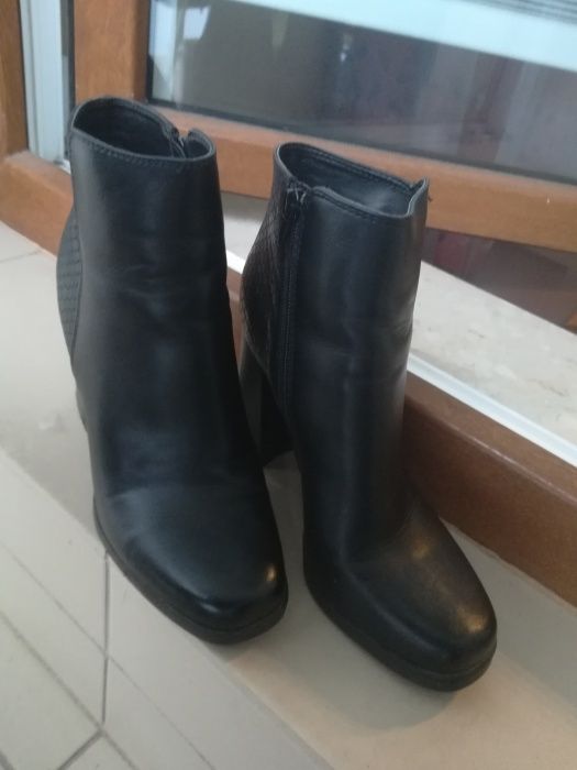 Buty/botki/kozaki r.38 - jak NOWE!!!