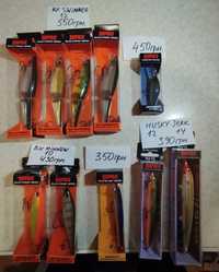 Продам воблери Rapala, Salmo, Jackall, Storm, Strike pro, Yo Zuri