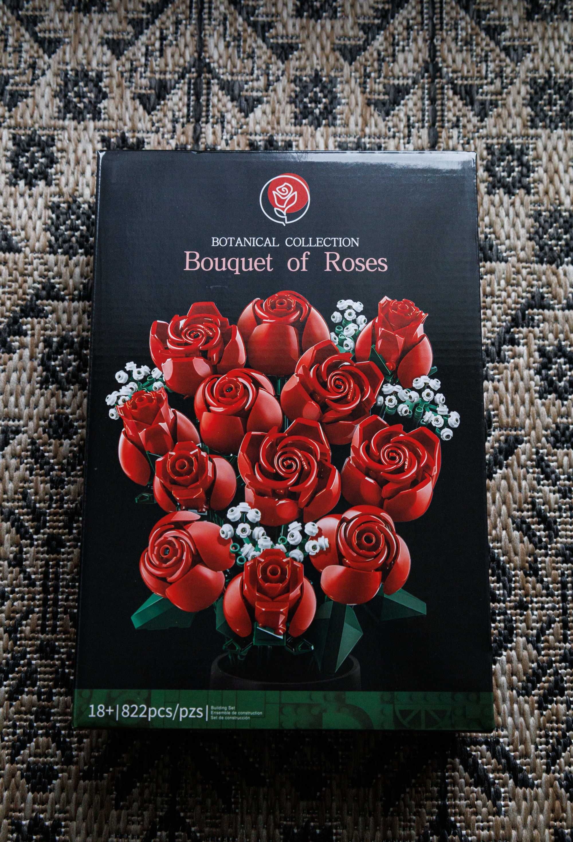 Bouquet of Roses, bukiety róż zestaw Botanical Collection klocki