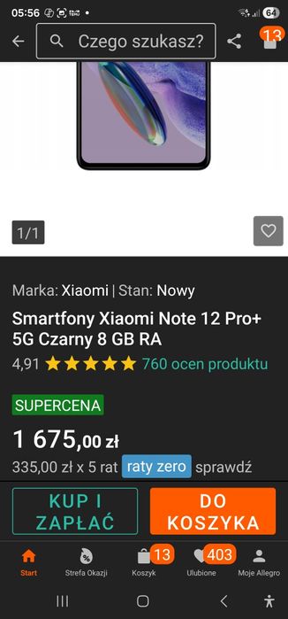 Redmi Note 12 Pro + 5G 200 MP