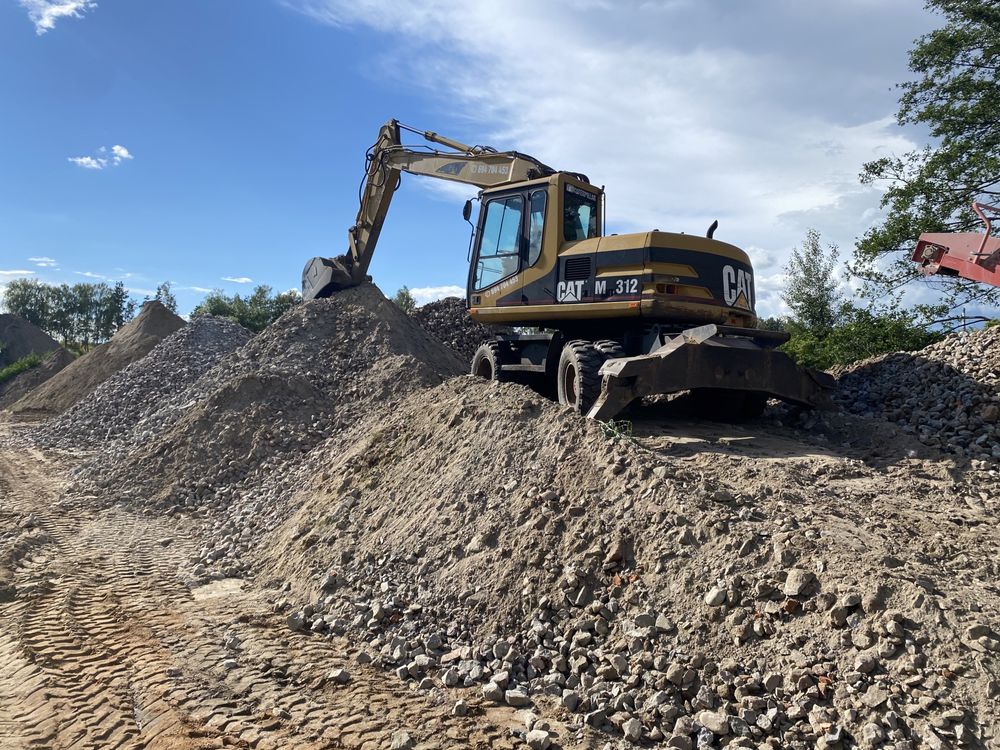 Kruszywo betonowe / Gruz betonowy gruzobeton frakcja 0-65 mm ŻWIROWNIA