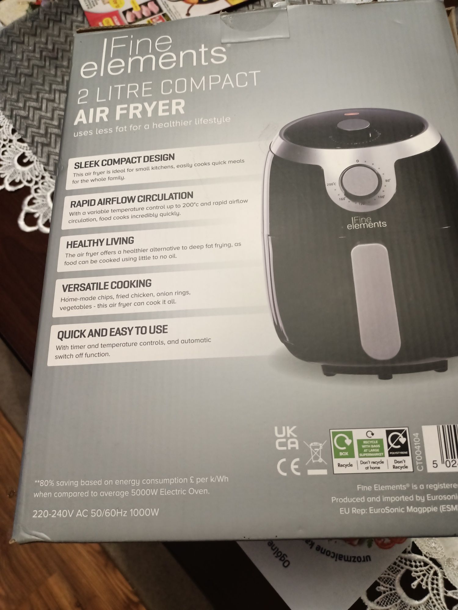 Air Feyer Okutket Frytkownica opiekacz nowe