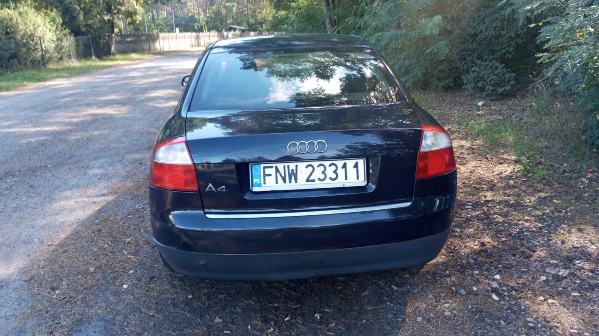Audi A4 B6 1.9 TDI AWX 2001r – sedan, klima, kolorowy FIS, elektryka