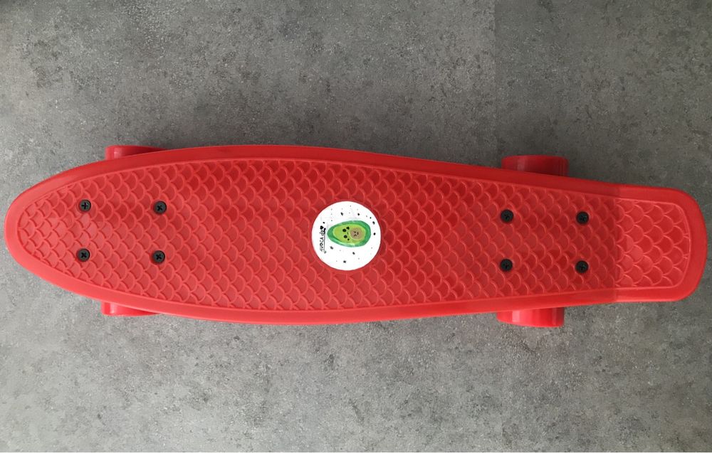 Пенни борд новый Красный 55x15x10 cм цена 250грн