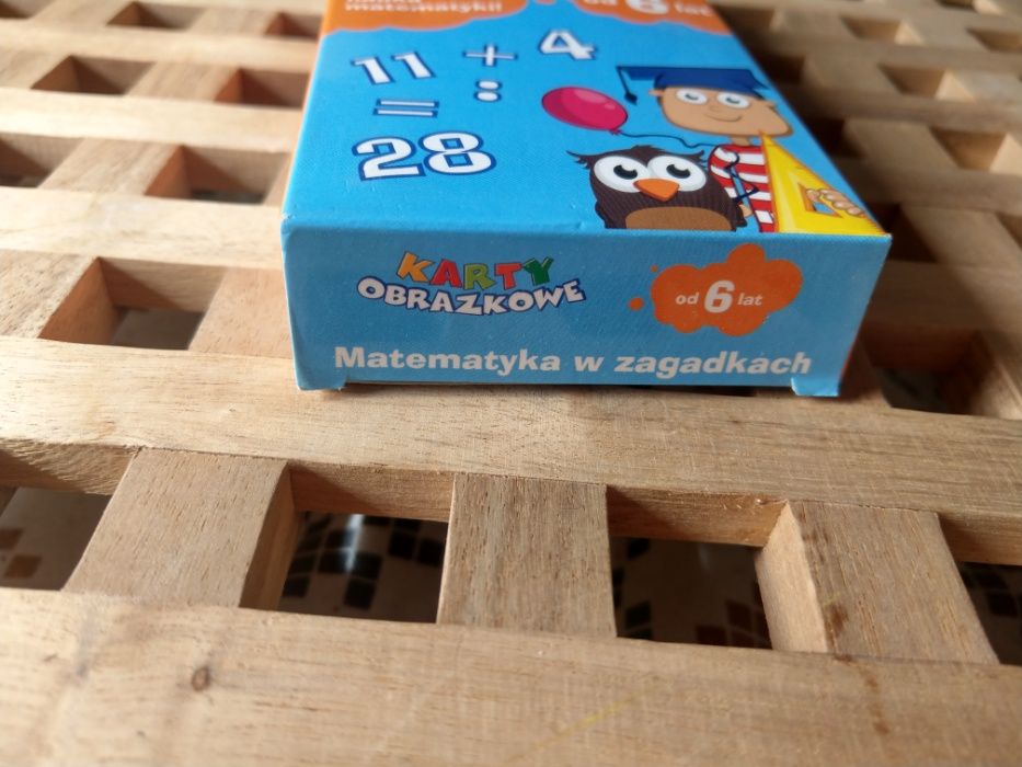 Kapitan Nauka, Karty obrazkowe, Matematyka w zagadkach (od 6 lat)