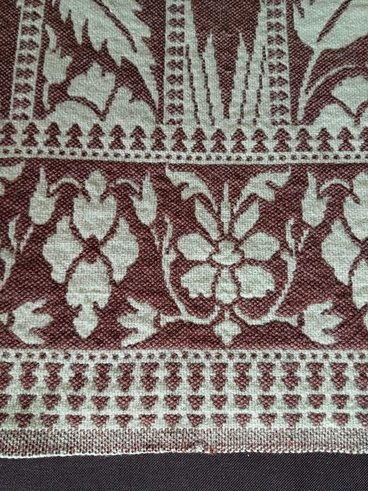Duży wełniany bieżnik kilim makata