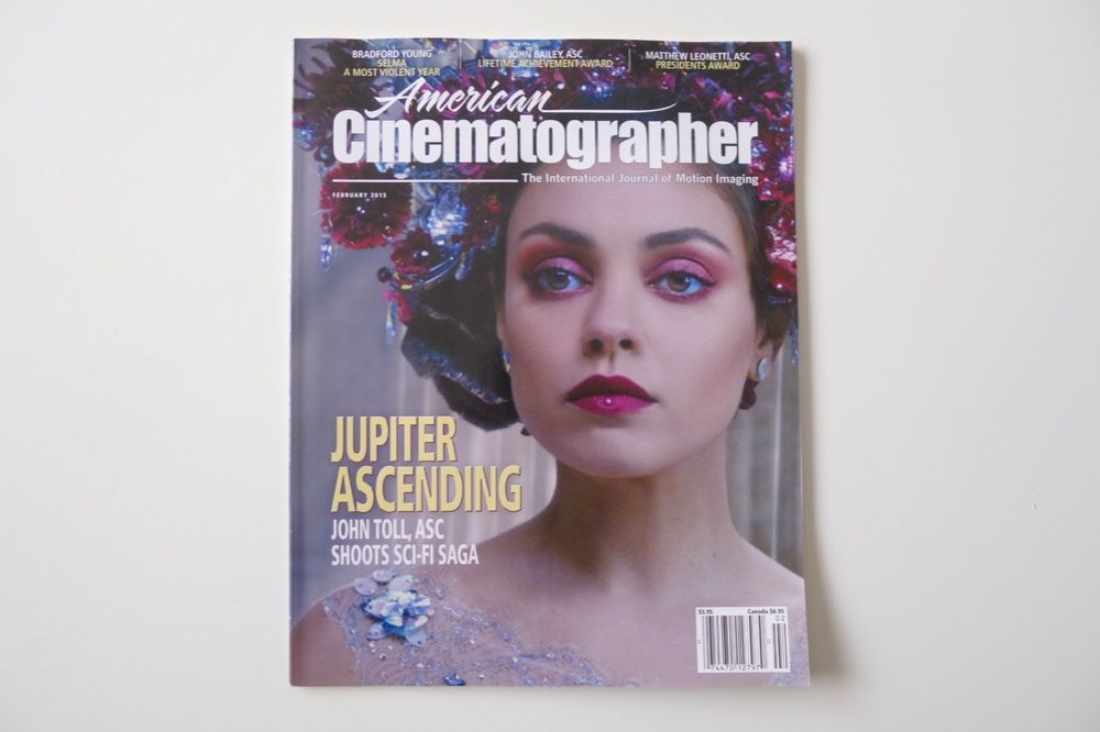 Revistas American Cinematographer - 2015