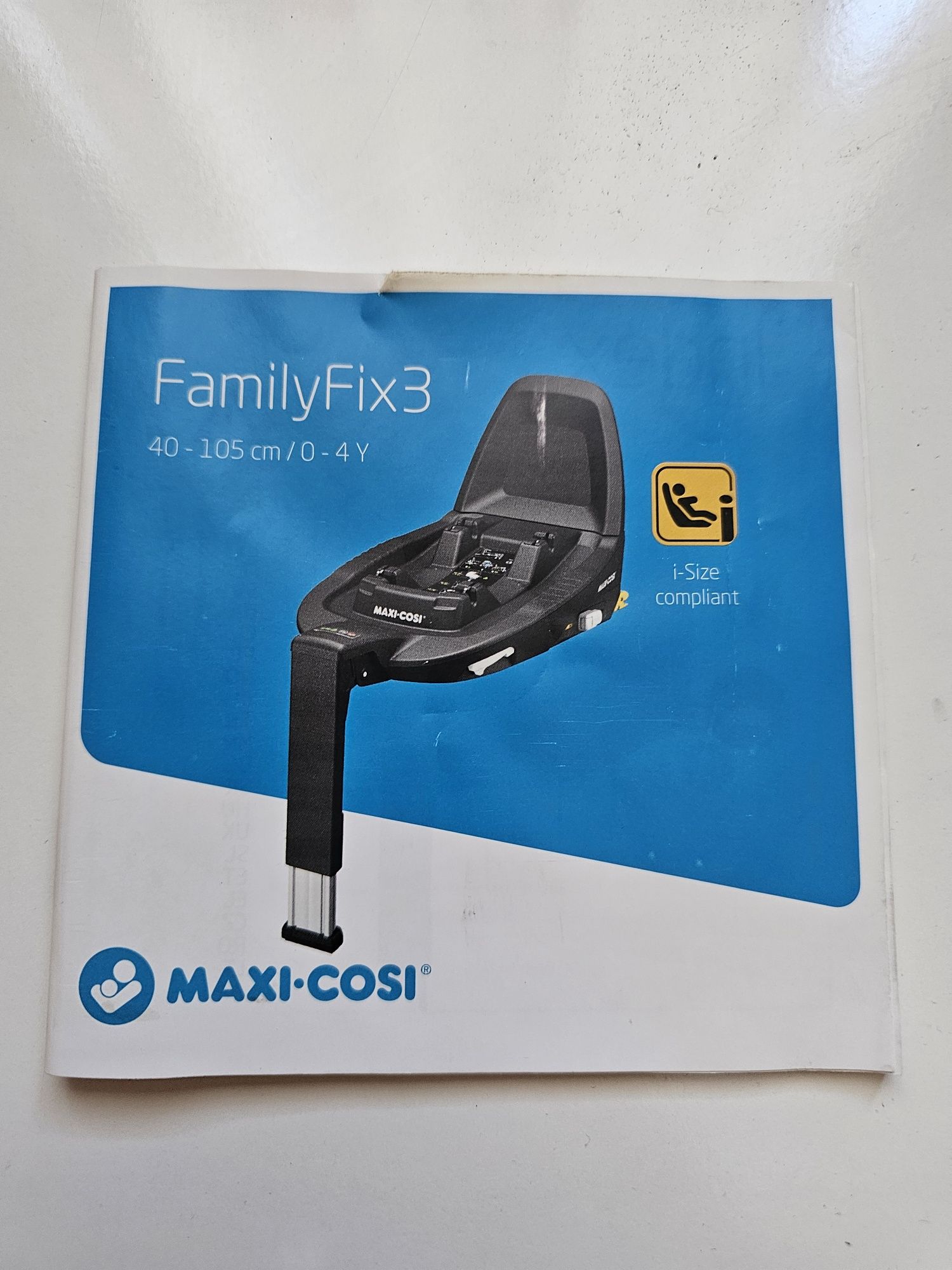 FamilyFix 3 + Pebble Pro Maxi Cosi. Fotelik + baza