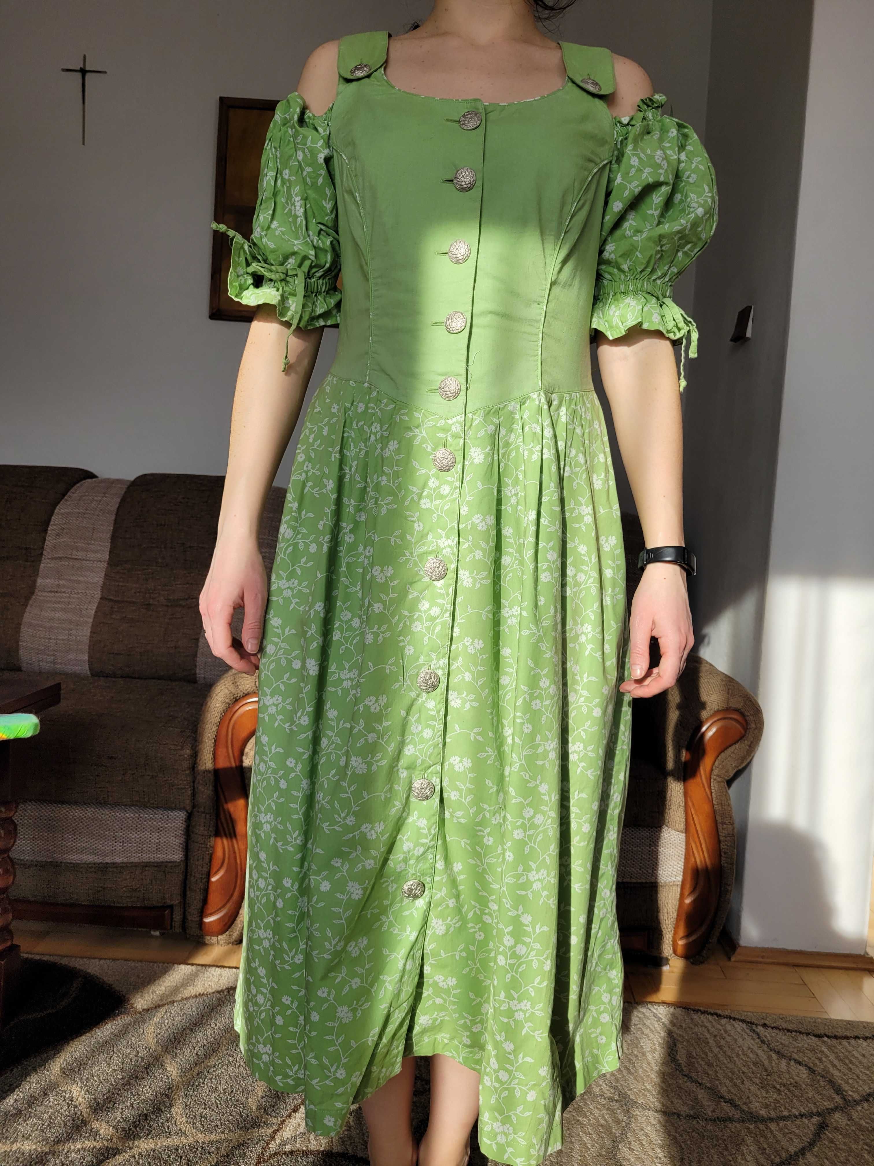 Sukienka bawarska distler rozmiar 40
