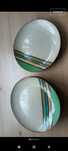 5 szt.plaskich talerzy 21-21 cm