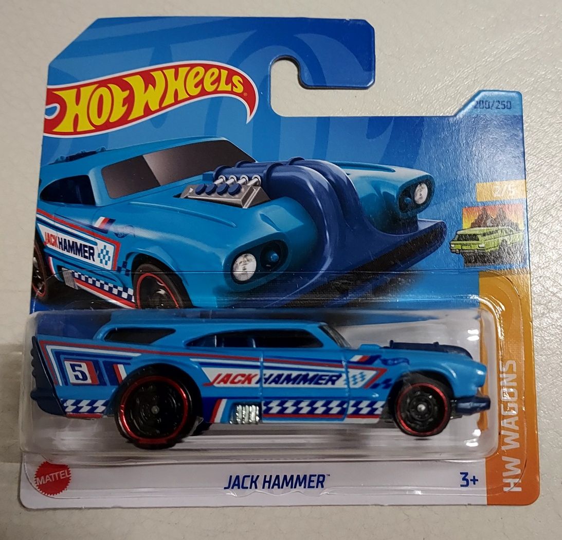Jack Hammer Hot Wheels nowy