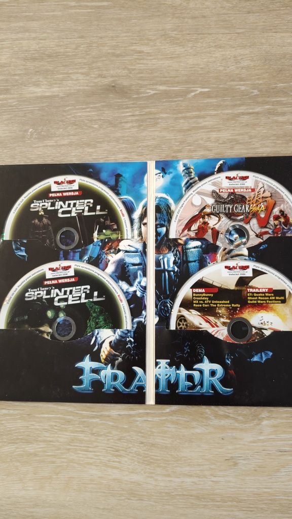 Gry Codename Panzers, Eurocops, Splinter Cell CD Action 2006