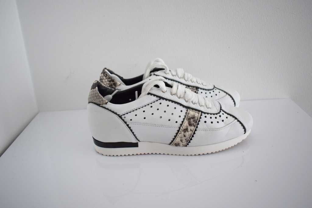 Rage Age Sneakersy buty białe skórzane 36