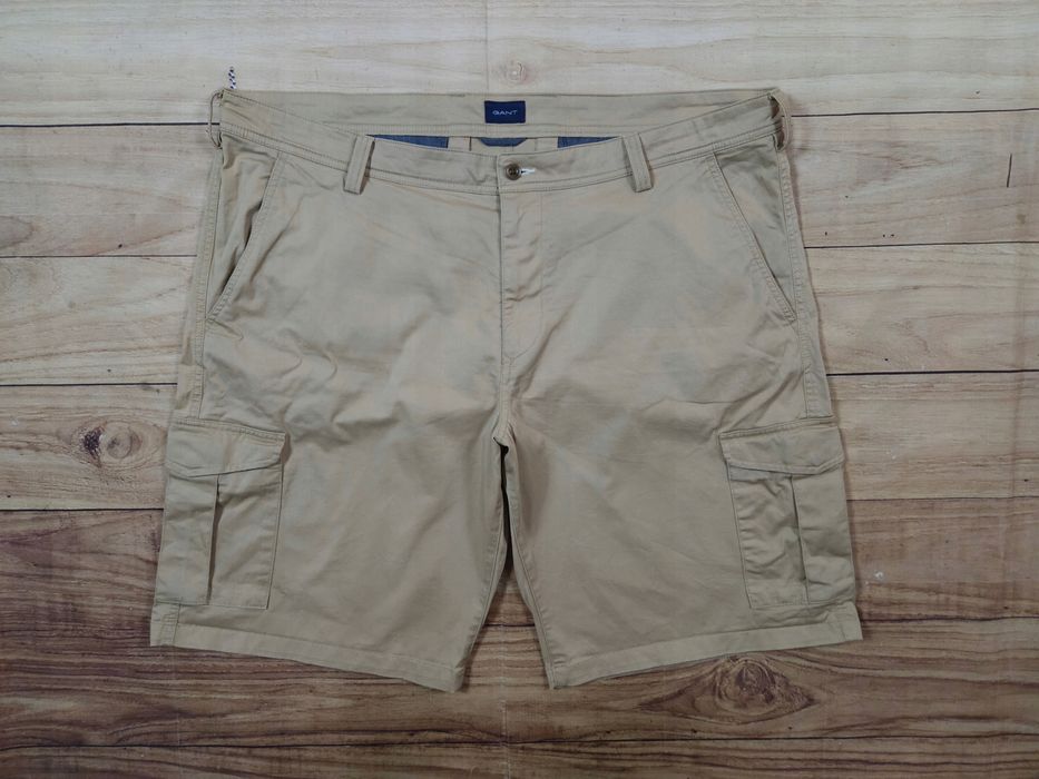 GANT Spodenki Cargo Męskie Relaxed Beżowe r. 42