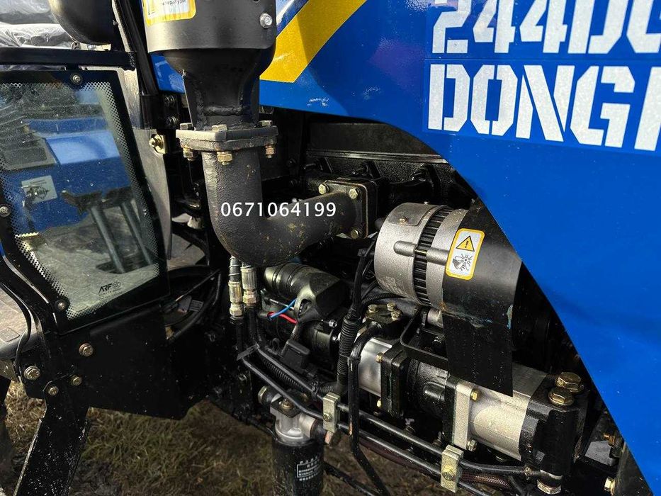 Міні Трактор Dongfeng 244-DG2 Дводискове зчеплення Реверс Кредитуємо